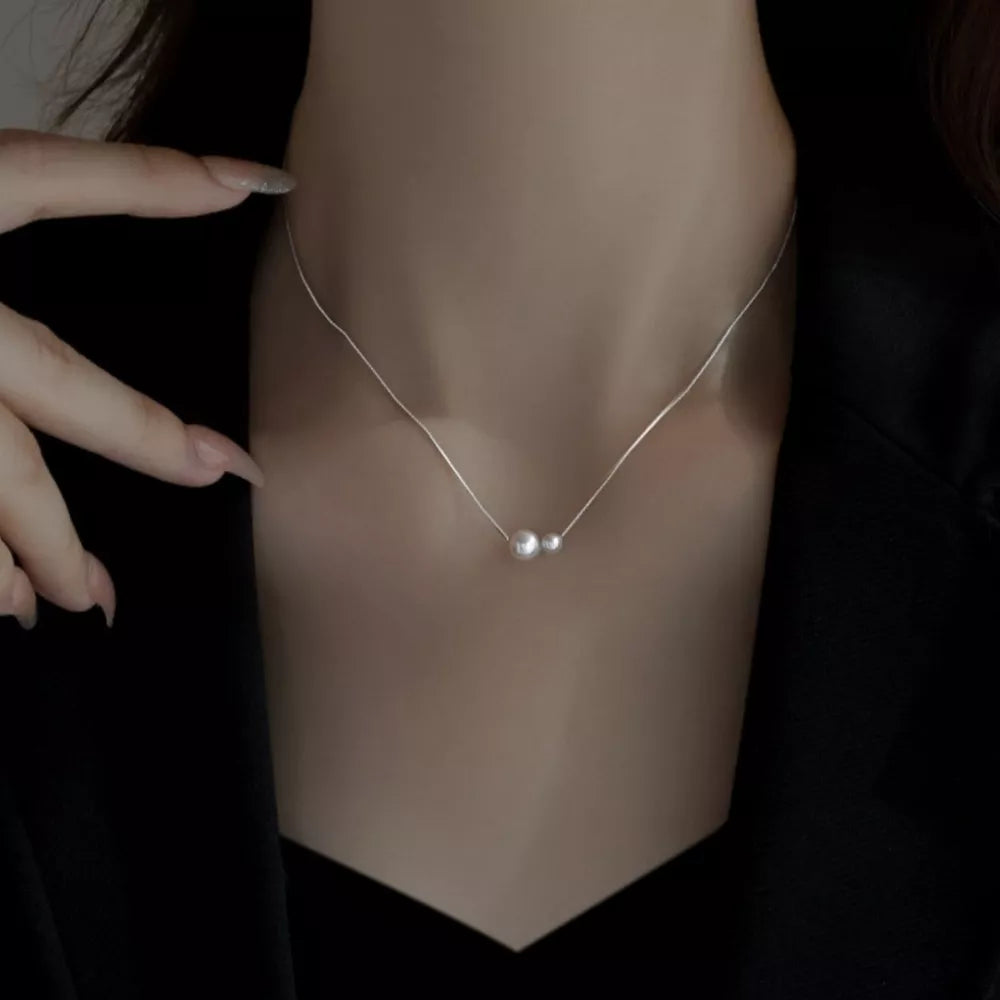 925 sterling silver Care instructions: Avoid wearing during exercise, as sweat w necklace in white with straight silhouette