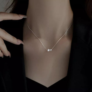 925 sterling silver Care instructions: Avoid wearing during exercise, as sweat w necklace in white with straight silhouette