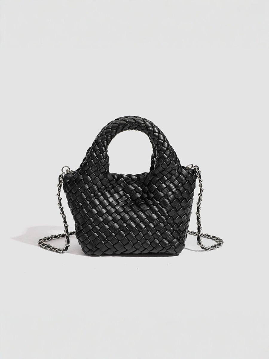 PU Leather Imported Size &amp crossbody bag in yellow with structured silhouette
