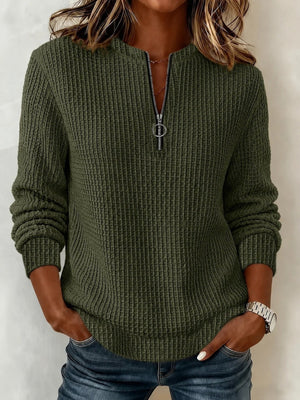 100% polyester Care instructions: Machine wash cold sweatshirt in Orange Red with relaxed silhouette