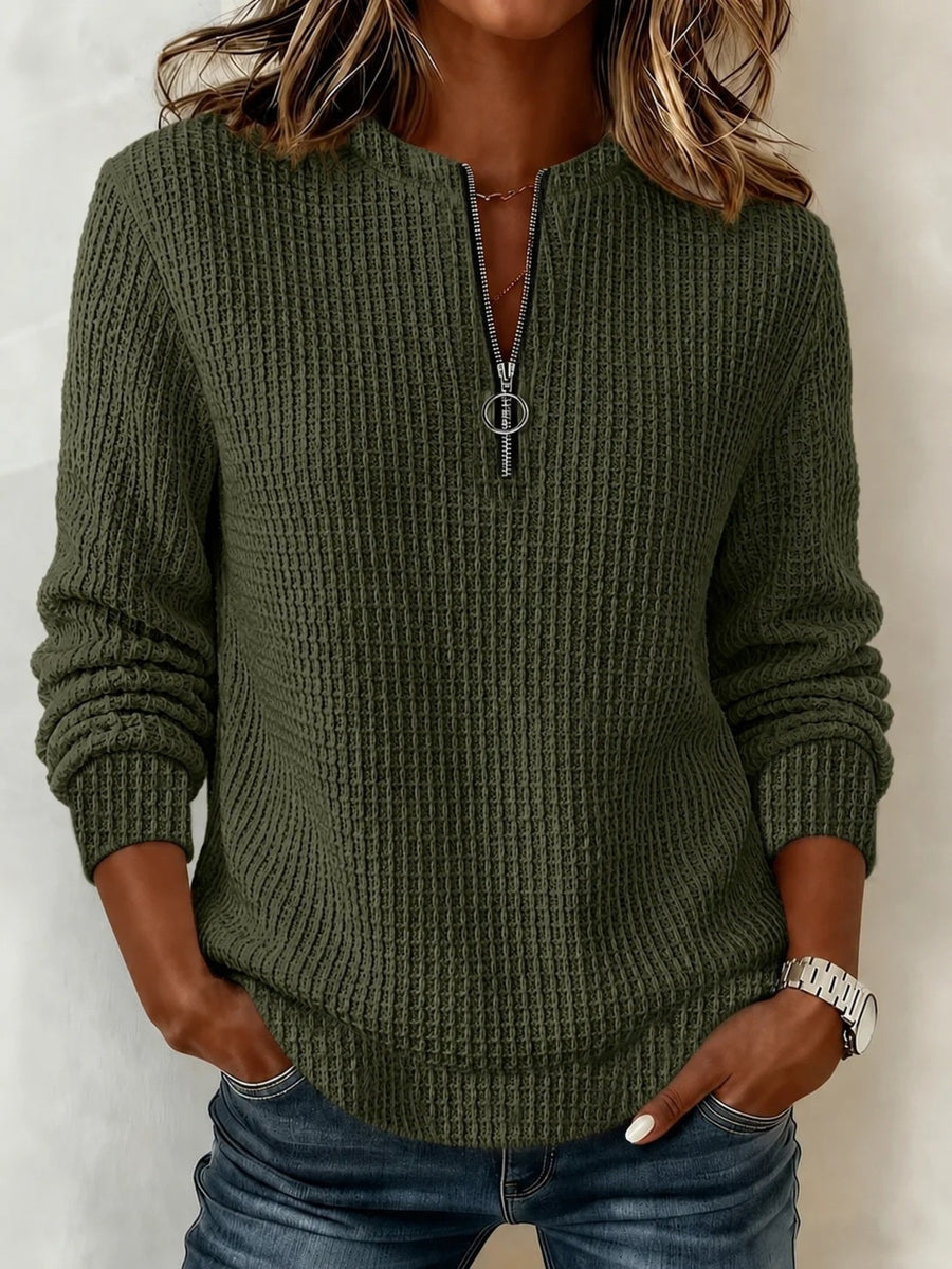 100% polyester Care instructions: Machine wash cold sweatshirt in Orange Red with relaxed silhouette