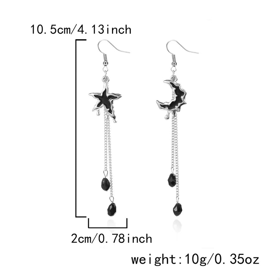 edgy earrings in Silver with not applicable