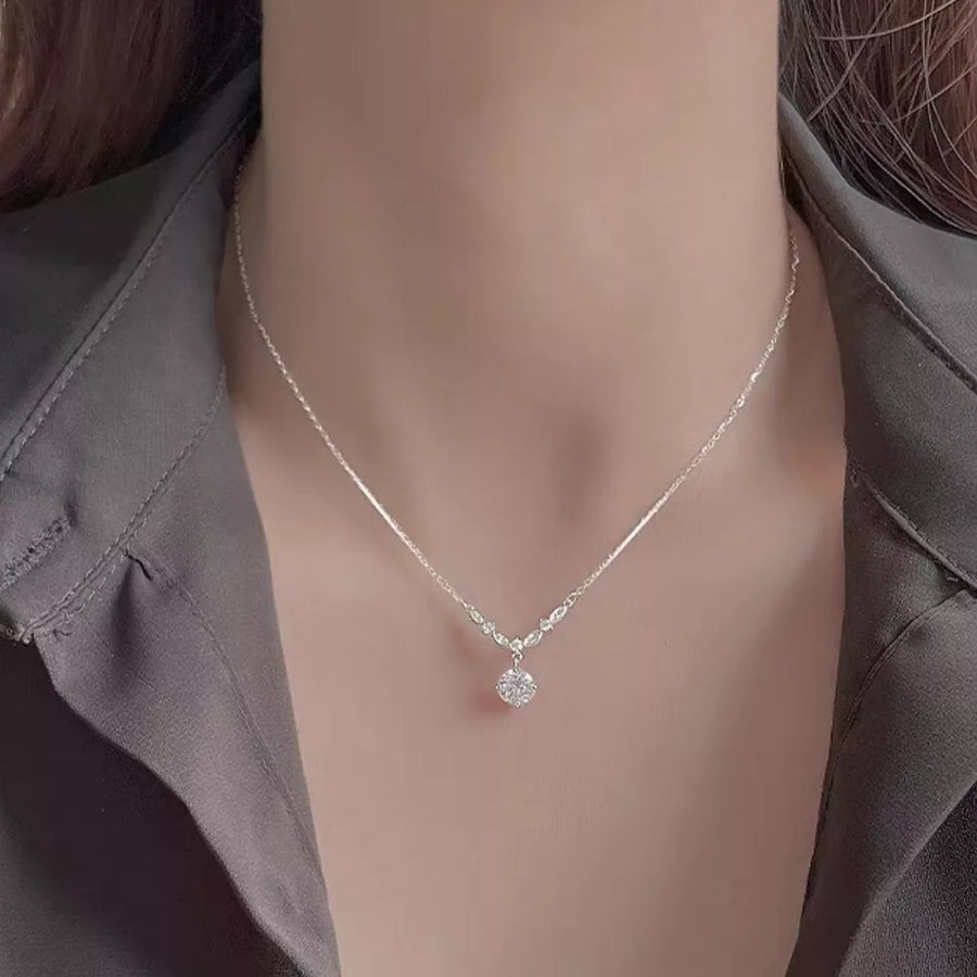 necklace in silver
