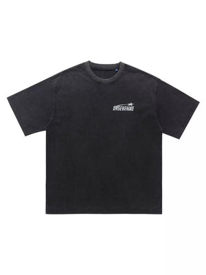 Men's Vintage Washed Graphic T-shirt option 6
