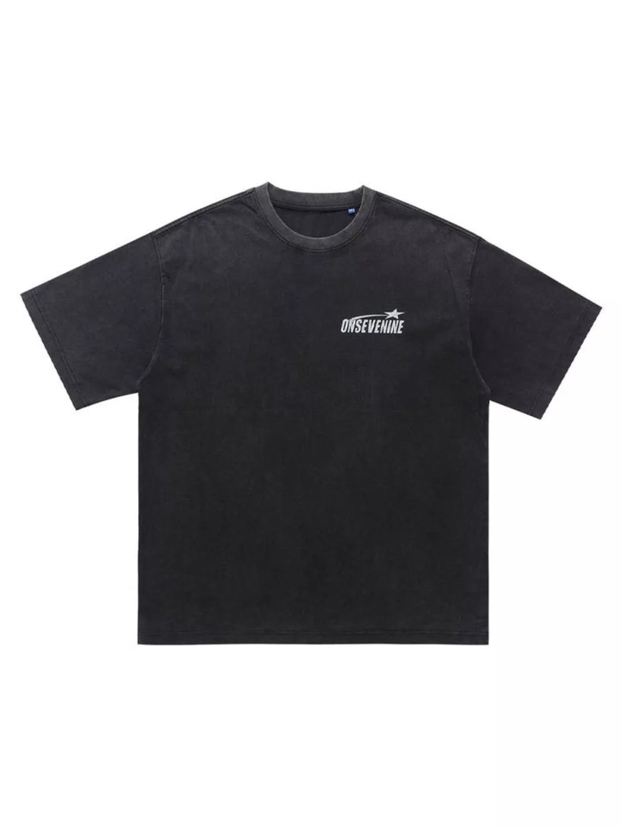 Men's Vintage Washed Graphic T-shirt option 6
