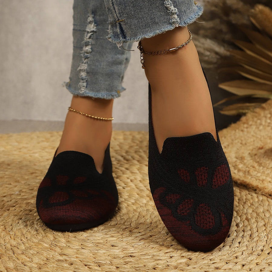 Mesh,Rubber Imported Size &amp slip-on shoes in Beige with flats silhouette