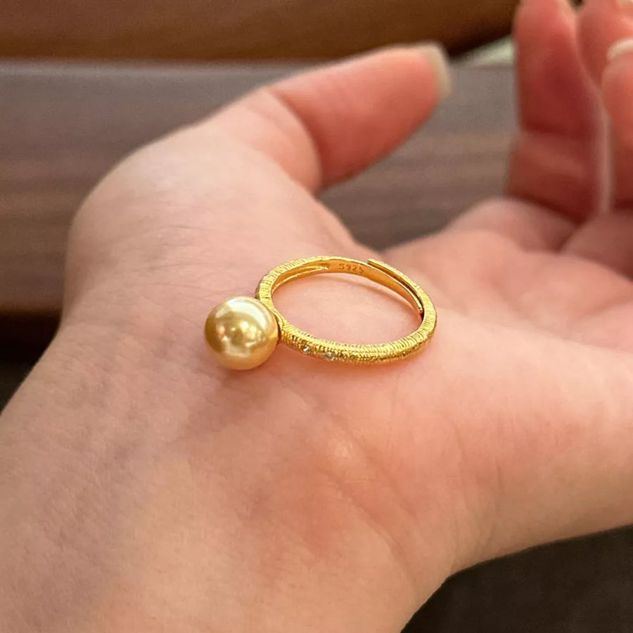 champagne ring featuring 1-piece and textured