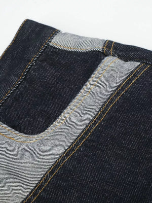 Men's Button Fly Denim Capris option 6