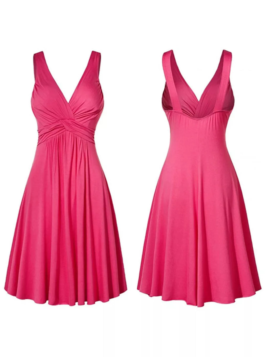 100% polyester Care instructions: Machine wash cold A-line dress in Blue with A-line silhouette