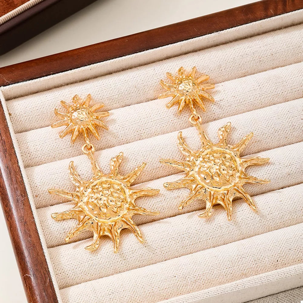 18K Gold-Plated,Alloy Care instructions: Avoid wearing during exercise, as sweat earrings in Gold with straight silhouette