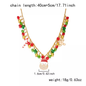 necklace featuring novelty in green with 18K Gold-Plated, Zinc alloy, Crystal, Rhinestone Care instructions: Avoid wearin