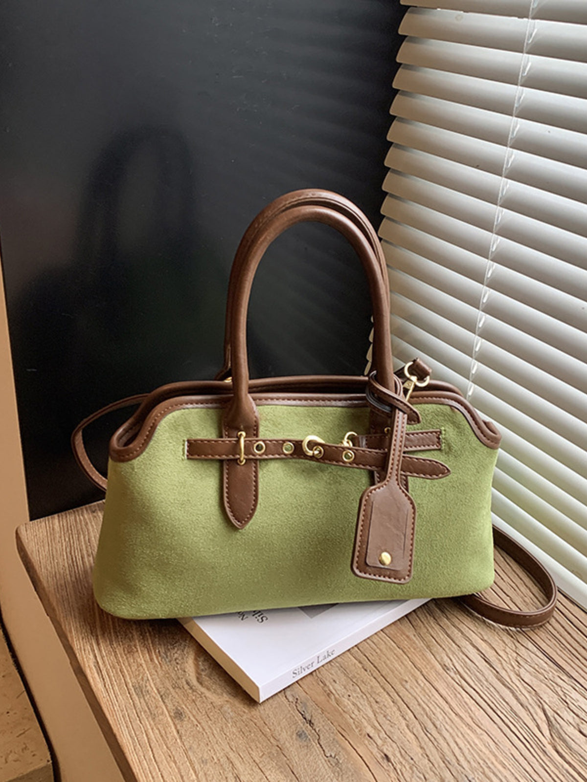 Black handbag