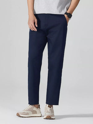 Men's Straight Leg Dress Pants in Khaki