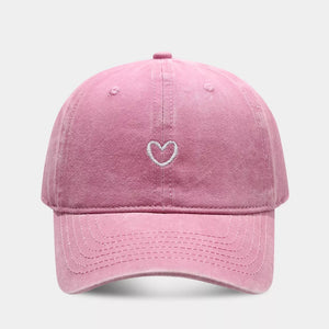 cotton Imported Size &amp cap in faded navy blue with structured silhouette