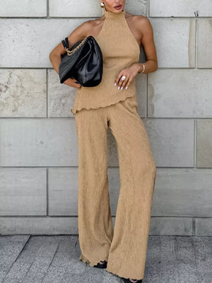 Khaki with Two-Piece Sets 16