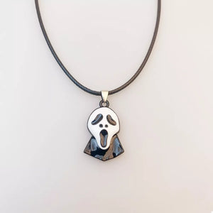 necklace in silver with pendant and 15.7 inch chain