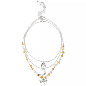 3-piece Bohemian Layered Alloy Necklace option 7