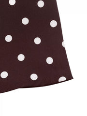 dark brown shirt dress
