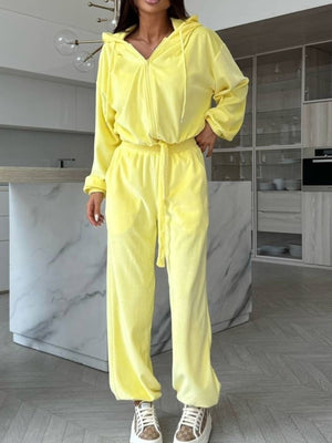 100% polyester Care instructions: Machine wash cold tracksuit in Pink with relaxed silhouette