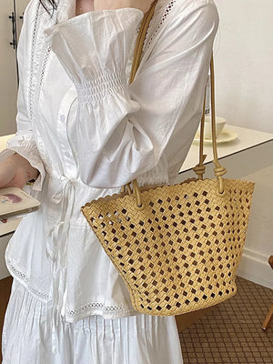 PU Leather Imported Size &amp handbag in Mustard with A-line silhouette