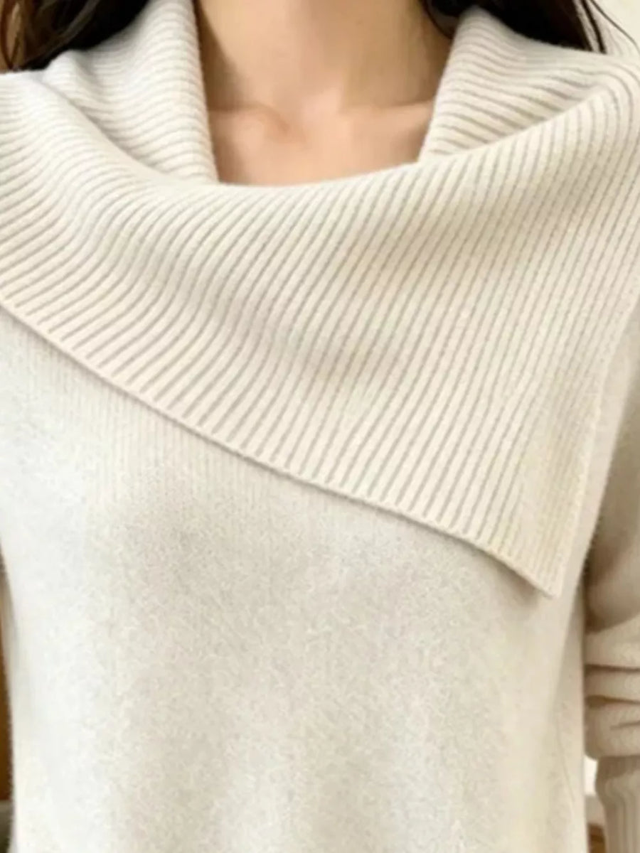 100% polyester Care instructions: Machine wash cold pullover sweater in Black with regular silhouette