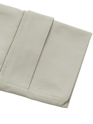 Apricot fitted jacket with mandarin collar