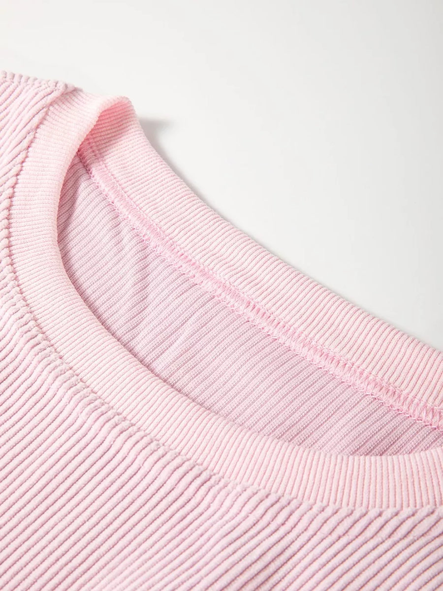 Ribbed Corduroy Oversized Sweatshirt option 7