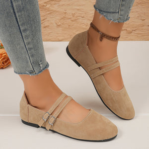 Polyester,Rubber Imported Size &amp Mary Jane flats in Brown with flat silhouette