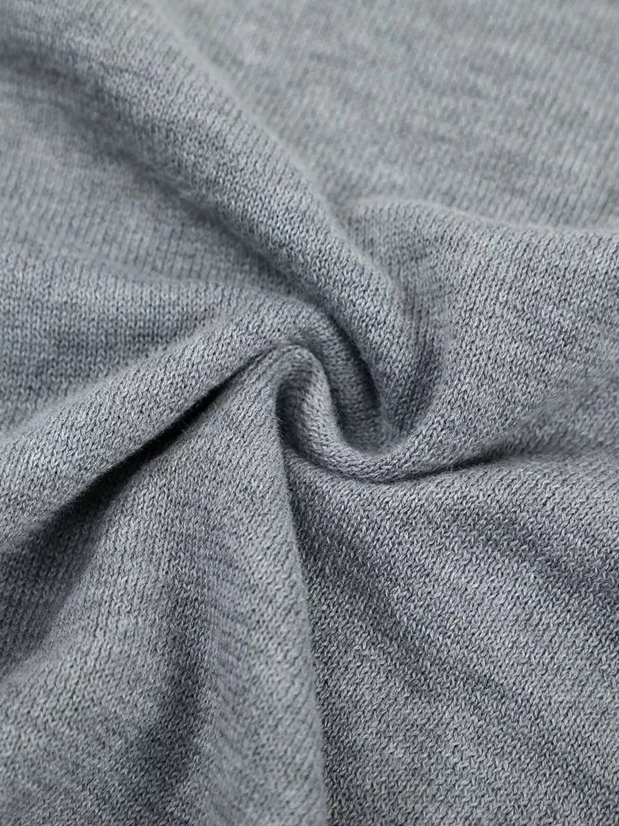 Khaki with Men's Short Sleeve Henley Knit Top