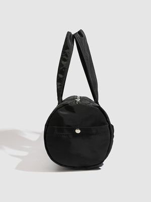 black with handbag with dual top handles 9