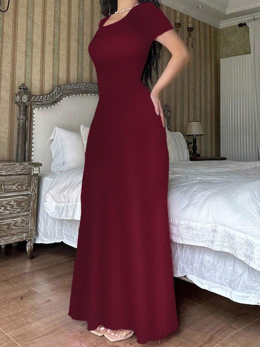 maxi dress in Black