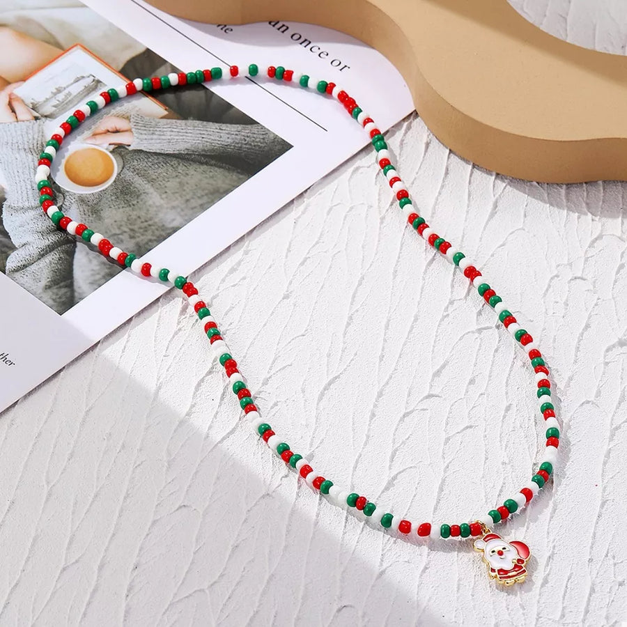 red necklace