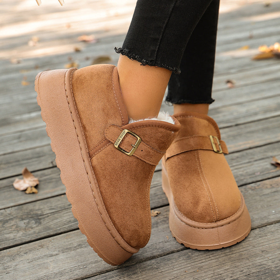 Suede,Rubber Imported Size &amp boots in Khaki with chunky silhouette