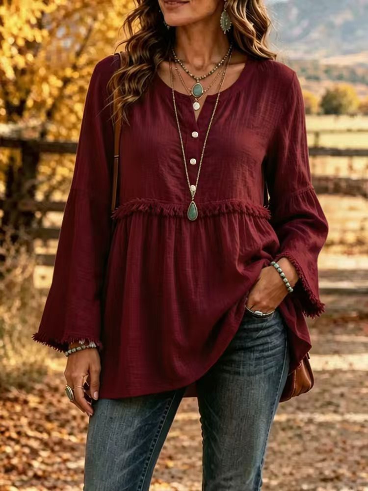 Turquoise blouse