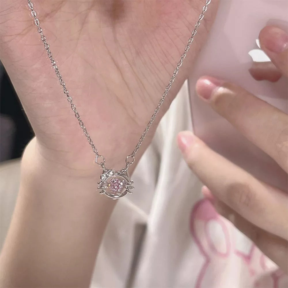 925 sterling silver Care instructions: Avoid wearing during exercise, as sweat w necklace in pink with jewelry silhouette