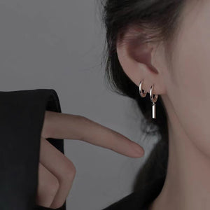 earrings in rose gold featuring hoop and not applicable fit