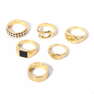Gold ring with not applicable and not applicable