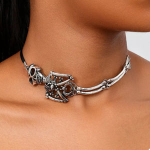 Silver Suit ACCESSORIES featuring 2-piece set and skull motif