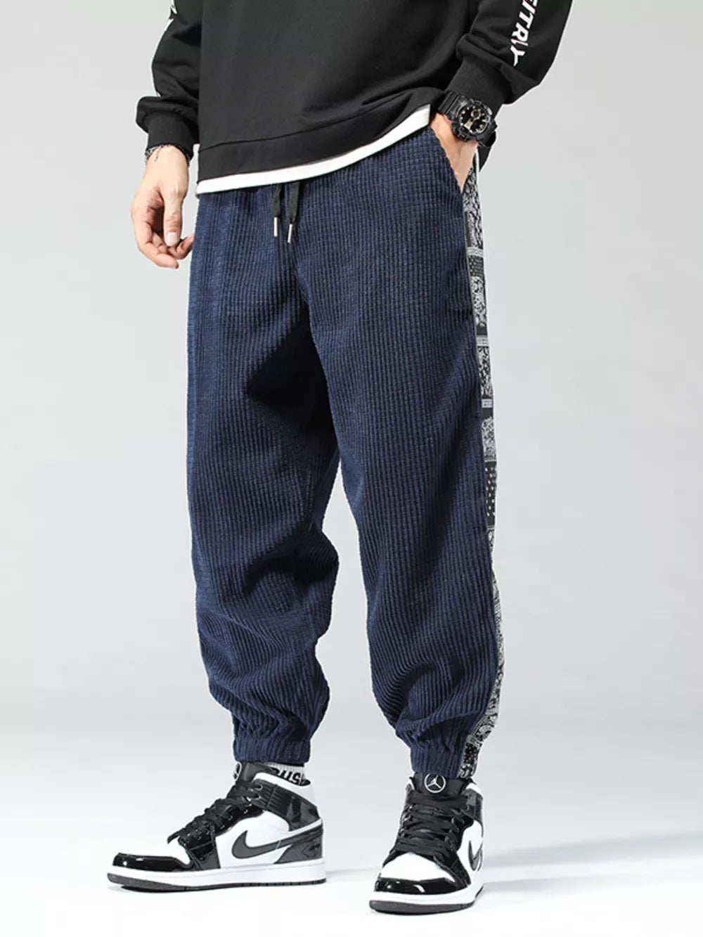 streetwear joggers in Dark Gray with not applicable