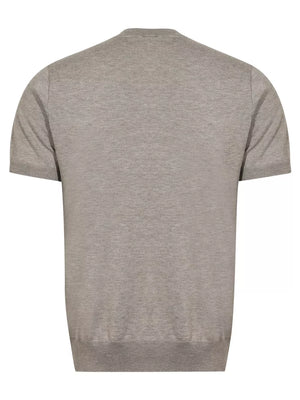 Men's Cable Knit Short Sleeve Top, view 12