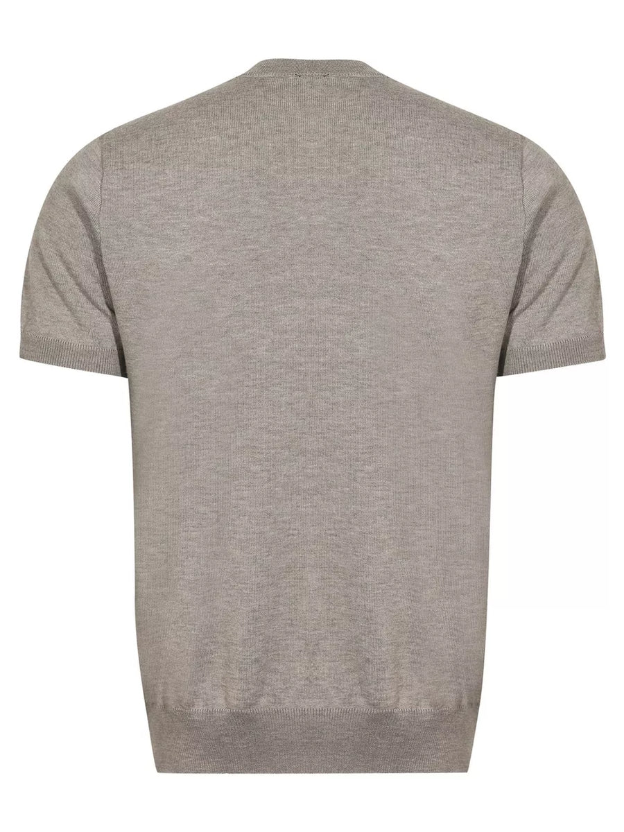 Men's Cable Knit Short Sleeve Top, view 12