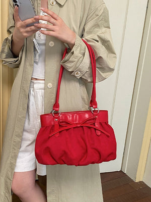 Black shoulder bag