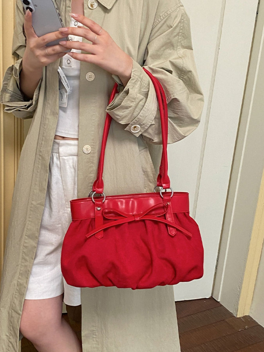 Black shoulder bag