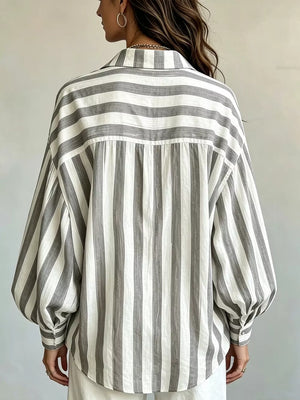 button-up shirt in ivory