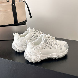 Gray sneakers