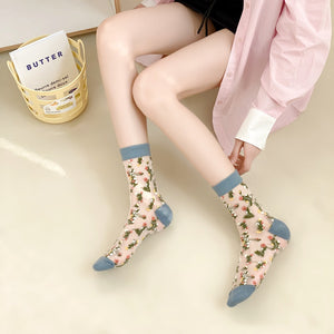 socks in light gray