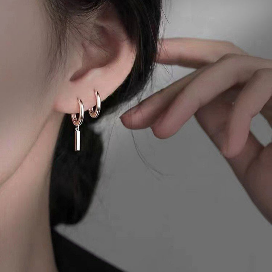 925 sterling silver Care instructions: Avoid wearing during exercise, as sweat w earrings in Silver with not applicable