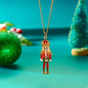 18K Gold-Plated, Alloy, Rhinestone Care instructions: Avoid wearing during exerc necklace in green with pendant necklace
