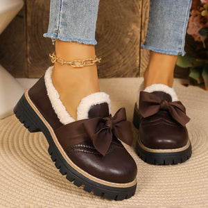 brown loafers