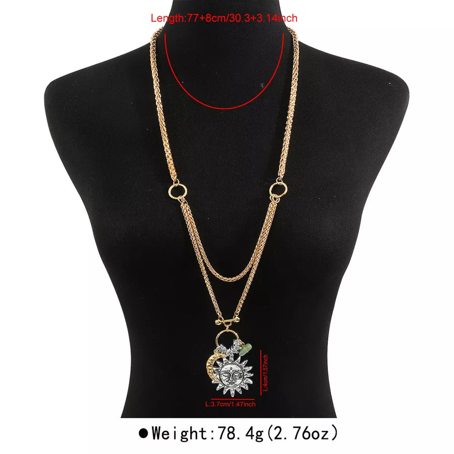 gold necklace